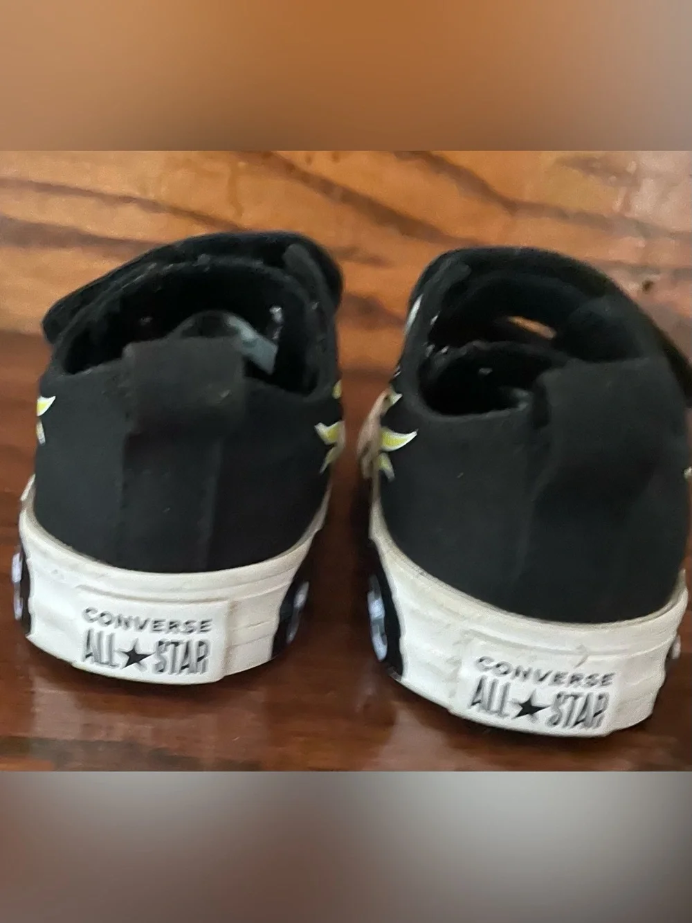 Converse Chuck Taylor All Star Easy-On Cars Flame Sneakers Infant Size 5